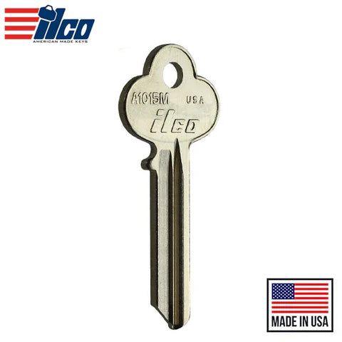 (ILCO) A1015M Ilco Lockwood Key – Nickel Silver – 6-Pin Hover Image