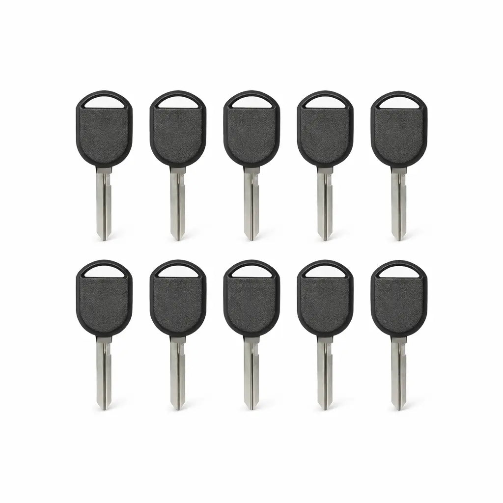 2000-2017 (AFTERMARKET) Transponder Key for Ford Aviator - MKX | H92 / H84 - 4D63 80 Bit Chip - Pack X25