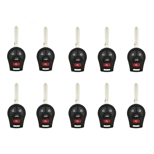 2003-2019 (AFTERMARKET) Remote Head Keys for Nissan Sentra - Juke | PN: H0561-3AA0B | CWTWB1U751 - Pack x10 Hover Image