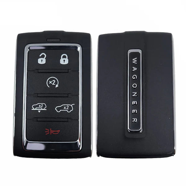 2024 Jeep Wagoneer / 6-Button Smart Key / PN: 68577130AC / 2BAHD-KFW1 (OEM) Hover Image